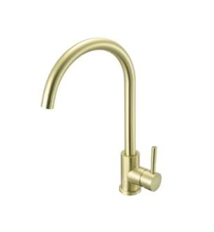 ARKA-E FAK-307BGD Kitchen Faucet in Brushed Gold/Brushed Gold