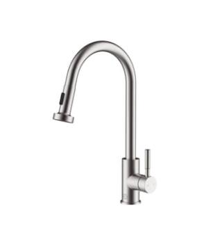 ARKA-E FAK-309BNK Kitchen Faucet in Brushed Nickel/Brushed Nickel