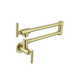 ARKA-E FAK-312BGD Kitchen Faucet in Brushed Gold/Brushed Gold