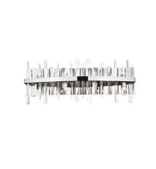 ARKA-E 2200W30C Vanity Light in Chrome/Chrome