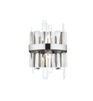 ARKA-E 2200W8C Vanity Light in Chrome/Chrome