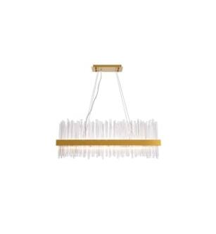 ARKA-E 3000G36G Vanity Light in Gold/Gold