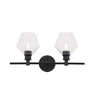 ARKA-E LD2312BK Vanity Light in Black/Black