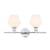 ARKA-E LD2313C Vanity Light in Chrome/Chrome