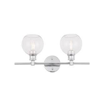 ARKA-E LD2314C Vanity Light in Chrome/Chrome