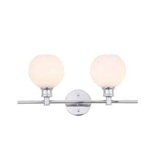 ARKA-E LD2315C Vanity Light in Chrome/Chrome