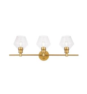 ARKA-E LD2316BR Vanity Light in Brass/Brass