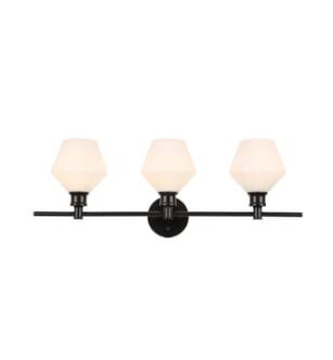 ARKA-E LD2317BK Vanity Light in Black/Black