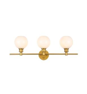ARKA-E LD2319BR Vanity Light in Brass/Brass