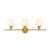 ARKA-E LD2319BR Vanity Light in Brass/Brass