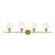 ARKA-E LD2320BR Vanity Light in Brass/Brass