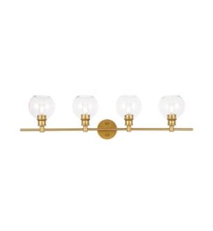 ARKA-E LD2322BR Vanity Light in Brass/Brass