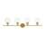 ARKA-E LD2322BR Vanity Light in Brass/Brass