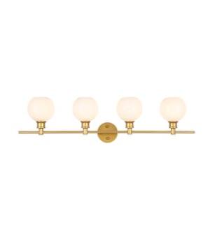 ARKA-E LD2323BR Vanity Light in Brass/Brass
