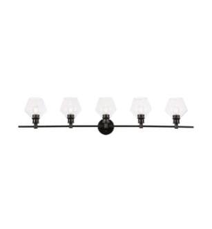ARKA-E LD2324BK Vanity Light in Black/Black