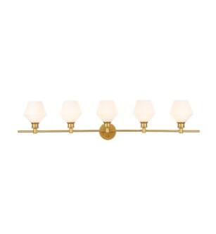 ARKA-E LD2325BR Vanity Light in Brass/Brass