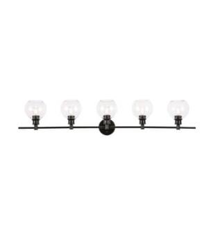 ARKA-E LD2326BK Vanity Light in Black/Black