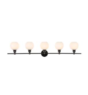 ARKA-E LD2327BK Vanity Light in Black/Black