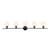 ARKA-E LD2327BK Vanity Light in Black/Black