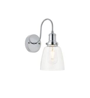 ARKA-E LD4013W6C Vanity Light in Chrome/Clear/Brass/Black