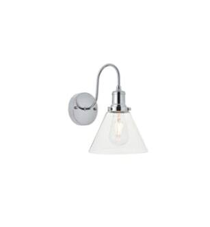 ARKA-E LD4017W7C Vanity Light in Chrome/Clear/Black