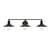 ARKA-E LD4033W33BK Vanity Light in Black/Black