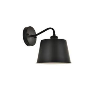 ARKA-E LD4059W8BK Vanity Light in Black/Black