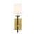 ARKA-E LD6102W4BRBK Vanity Light in Brass/Brass/Black