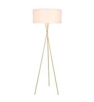 ARKA-E LD6191BR Vanity Light in Brass/Brass