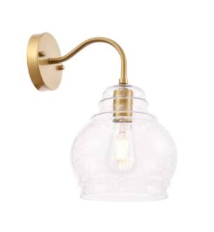ARKA-E LD6194BR Vanity Light in Brass/Brass