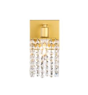 ARKA-E LD7006BR Vanity Light in Brass/Brass