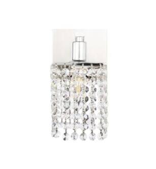 ARKA-E LD7007C Vanity Light in Chrome/Chrome