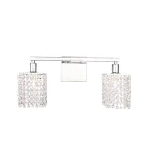 ARKA-E LD7009C Vanity Light in Chrome/Chrome