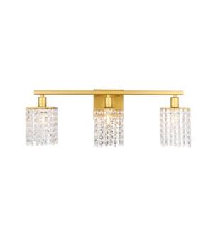 ARKA-E LD7010BR Vanity Light in Brass/Brass