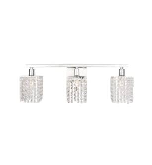 ARKA-E LD7011C Vanity Light in Chrome/Chrome