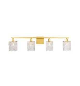 ARKA-E LD7012BR Vanity Light in Brass/Brass