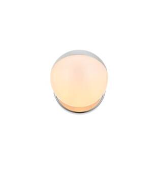 ARKA-E LD7305W5CH Vanity Light in Chrome/Frosted White/Chrome