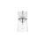 ARKA-E LD7313W5CH Vanity Light in Chrome/Clear/Chrome