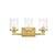 ARKA-E LD7316W18BRA Vanity Light in Brass/Clear/Brass