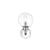 ARKA-E LD7318W6CH Vanity Light in Chrome/Clear/Chrome