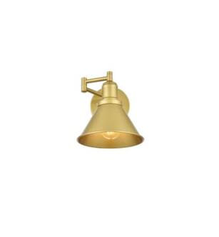 ARKA-E LD7326W7BRA Vanity Light in Brass/Brass