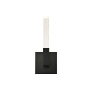 ARKA-E 1030W6BK Wall Sconce in Black/Black