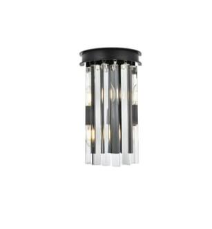 ARKA-E 1208W8MB/RC Wall Sconce in Matte Black/Matte Black