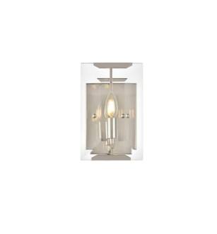 ARKA-E 1212W6PN Wall Sconce in Polished Nickel/Polished Nickel