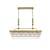 ARKA-E 1219G40BR Wall Sconce in Brass/Brass