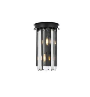 ARKA-E 1238W8MB/RC Wall Sconce in Matte Black/Matte Black