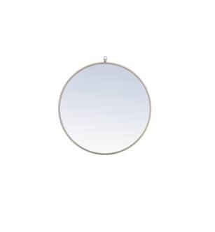 ARKA-E MR4056S Wall Mounted Mirror in Silver
