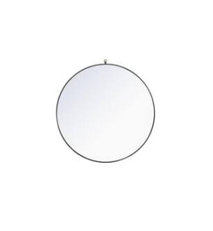 ARKA-E MR4067BK Wall Mounted Mirror in Black