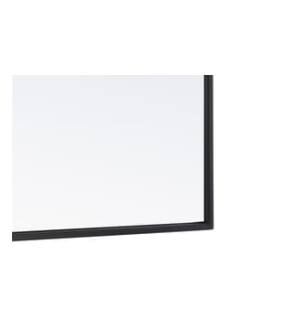 ARKA-E MR4071BK Wall Mounted Mirror in Black