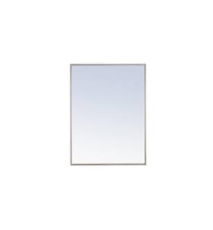 ARKA-E MR4073S Wall Mounted Mirror in Silver